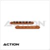 Standard 6 Clip Wall Rack - Honey Standard 6 Clip Wall Rack - Honey
